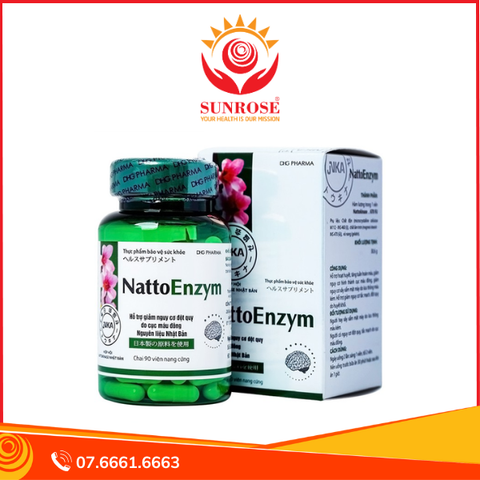  Thực phẩm bảo vệ sức khỏe NattoEnzym 1000 (60 viên) 