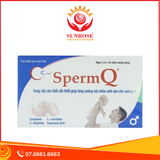  Thực phẩm bảo vệ sức khỏe SpermQ (6 vỉ x 10 viên) 