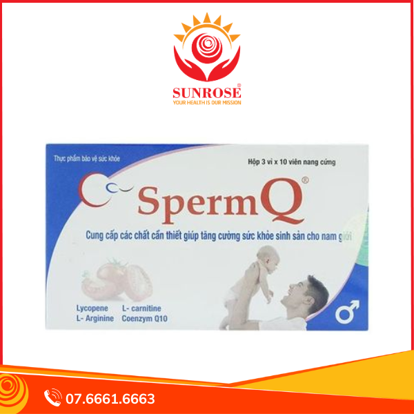  Thực phẩm bảo vệ sức khỏe SpermQ (30 viên) 