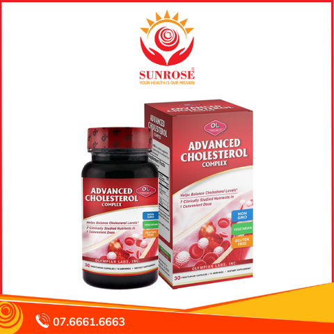  Thực phẩm bảo vệ sức khỏe Advanced Cholesterol Complex 
