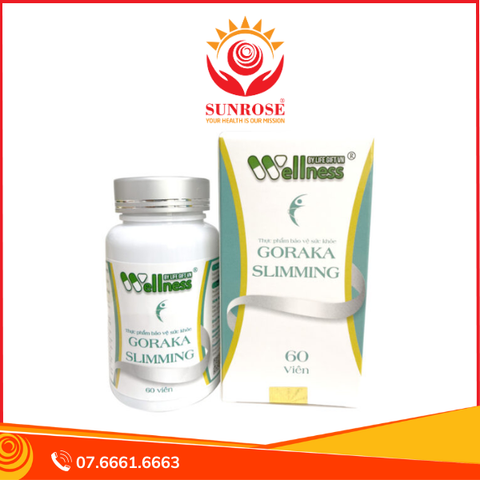  Viên uống Goraka Slimming – Hỗ trợ giảm cân, kiểm soát mỡ thừa – Hộp 60 viên 