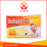  Viên uống Infant-D – Bổ sung vitamin D – Hỗ trợ phát triển xương và răng – Hộp 30 viên 