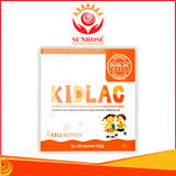  Bột uống Kidlac – Bổ sung lợi khuẩn và vitamin cho trẻ – Hỗ trợ tiêu hóa, tăng sức đề kháng – Hộp  60 gói – Nhật Bản 