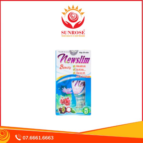  Newslim Beauty - Viên Uống Hỗ Trợ Giảm Cân (Hộp30 viên) 