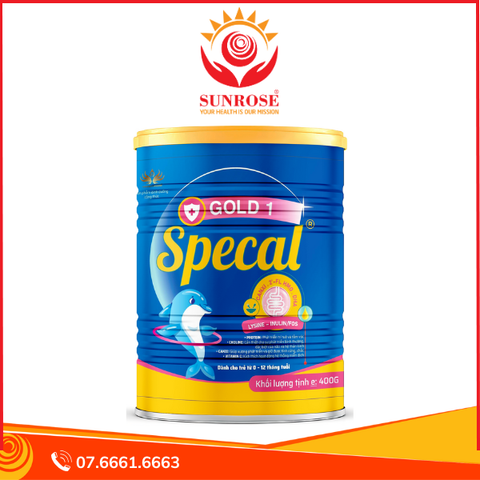  Sữa non Specal Gold 1 – Hỗ trợ miễn dịch & phát triển cho trẻ – Hộp 400g 