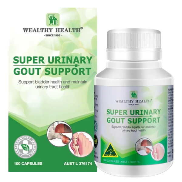  Thực phẩm bảo vệ sức khỏe SUPER URINARY GOUT SUPPORT (Hộp 100 viên) - Australia 