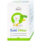  Bột hòa tan Soki Miter giúp hỗ trợ tăng cường tiêu hóa, giảm đầy bụng (20 gói) 