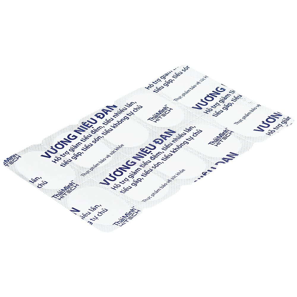  Viên nén Vương Niệu Đan Thái Minh hỗ trợ giảm tình trạng tiểu đêm, tiểu nhiều lần, tiểu gấp (20 viên) 