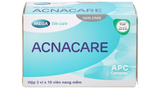  Acnacare hỗ trợ giảm mụn, viêm tuyến bã nhờn hộp 30 viên 
