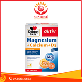  Magnesium + Calcium + D3 - Hỗ trợ Canxi, xương chắc khỏe Hộp 30 viên 