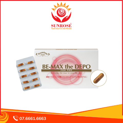  Viên Uống Be-Max Depo - Hỗ Trợ Giải Độc Cơ Thể(Hộp 90 viên) 