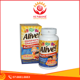  Alive Children's Chewable Multi-Vitamin Orange & Berry - Sản Phẩm Hỗ Trợ Nâng Cao Sức Khoẻ Cho Trẻ Nhỏ( Hộp 120 viên) 
