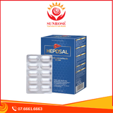  Viên uống Heposal hỗ trợ tăng cường chức năng gan, bảo vệ và phục hồi tế bào gan (3 vỉ x 10 viên) 