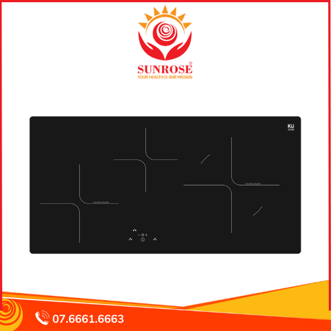  Bếp điện từ 3 ngăn KUCHEN KU SEI 382 