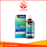  Ostelin Kids Milk Calcium & Vitamin D3 Liquid - Sản Phẩm Hỗ Trợ Phát Triển Não Bộ & Chiều Cao Cho Trẻ 