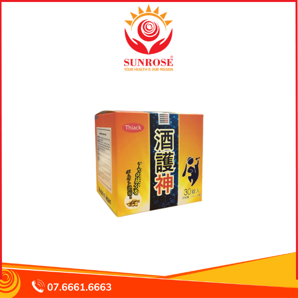  Viên Uống Giải Rượu SHUGOSHIN - Giải Rượu Bia Mát Gan Hộp 30 viên 