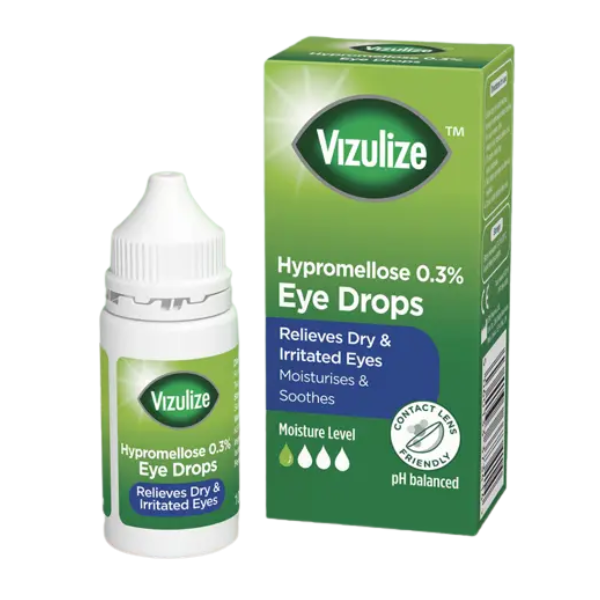  Nước mắt nhân tạo Vizulize Hypromellose 0.3% (chai 10ml) - United Kingdom 