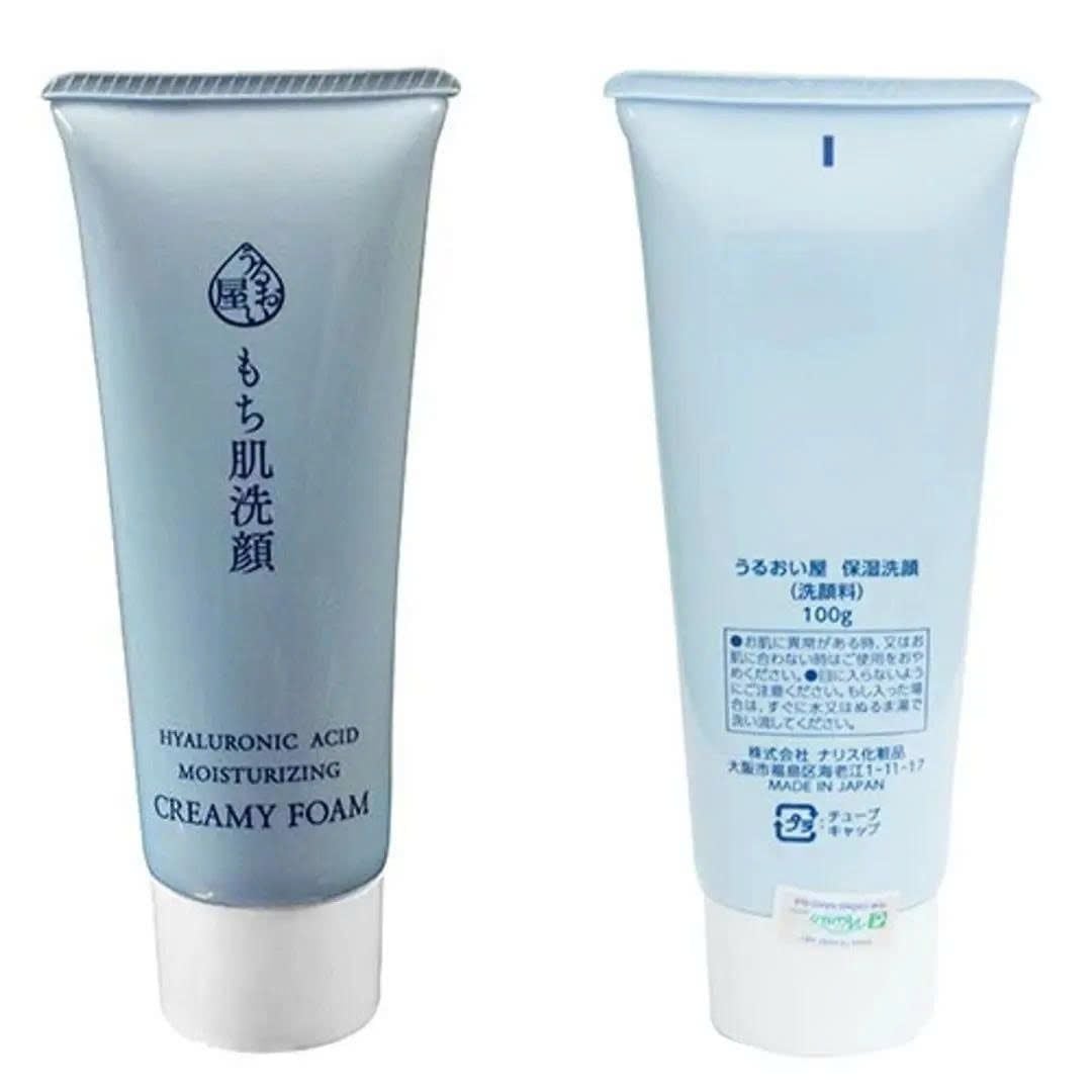  Sữa Rửa Mặt Dưỡng Ẩm NARIS Hyaluronic Acid Moisturizing Creamy Foam 100g 