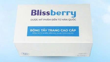  Bông tẩy trang cao cấp Blissberry, 50 miếng 
