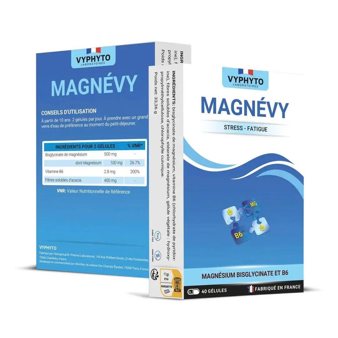  Thực phẩm bảo vệ sức khỏe MAGNÉVY hỗ trợ bổ sung magie và vitamin B6 cho cơ thể 