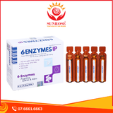  Siro 6 Enzymes IP tăng cường tiêu hóa, tăng đề kháng hộp 20 ống x 10ml 