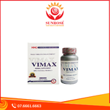  Vimax Hỗ Trợ Tăng Kích Thước Dương Vật & Sinh Lý Nam Hộp 60 Viên 