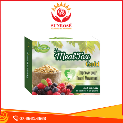 Thực phẩm bảo vệ sức khỏe TH- Mealtox GOLD (Hộp 30 gói) 