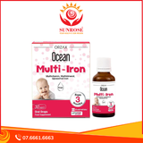  Ocean Multi Iron Hỗ Trợ Bổ Sung Sắt & Các Dưỡng Chất Cho Trẻ Nhỏ Chai 30ml 