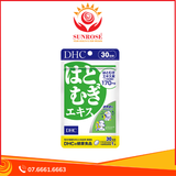  Viên uống Adlay DHC hỗ trợ sáng da chiết xuất ý dĩ giúp làn da sáng mịn 30 ngày - 30 viên 