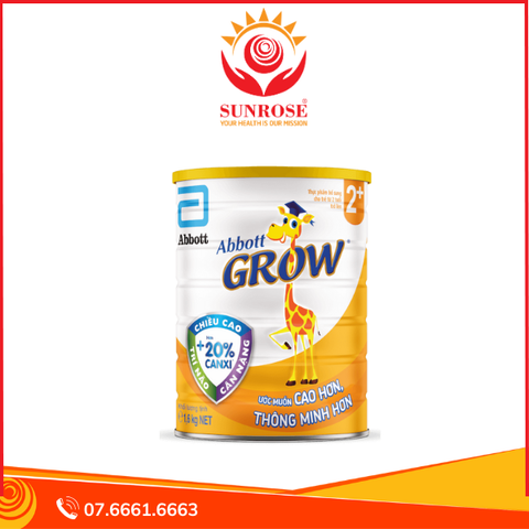  Sữa Abbott Grow 2+ 