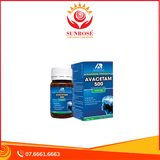 Avacetam 500 - Viên Uống Hỗ Trợ Điều Trị Thiểu Năng Tuần Hoàn Máu Não 