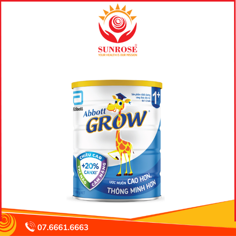  Sữa Abbott Grow 1+ Lon 850g 