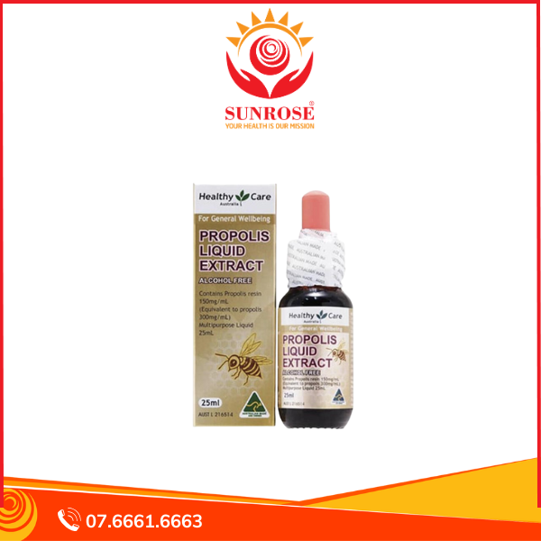  Propolis Liquid Extract – Keo Ong Giúp Tăng Cường Hệ Miễn Dịch(Chai 25ml) 