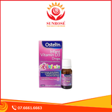  Ostelin Infant Vitamin D3 Drops - Sản Phẩm Hỗ Trợ Tăng Cường Thể Chất & Chiều Cao Trẻ Nhỏ(Hộp 2.4ml) 