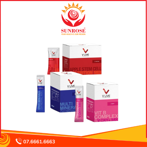  Bộ 3 Vlive thực phẩm dinh dưỡng tế bào 