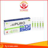  Men vi sinh Puro hỗ trợ duy trì hệ vi sinh đường ruột hộp 20 ống x 10ml 