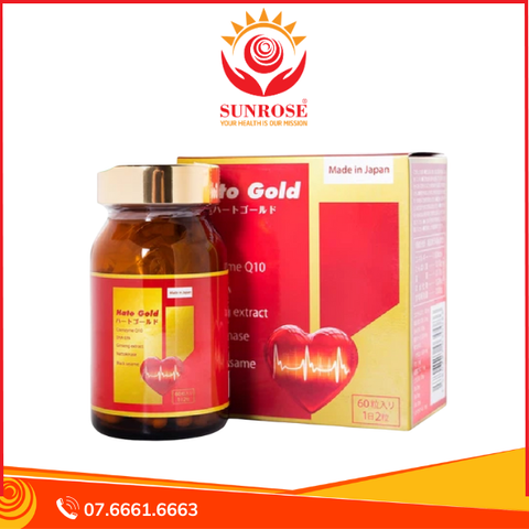  Viên uống Hato Gold Jpanwell bổ sung các chất chống oxy hóa cho cơ thể (60 viên) 