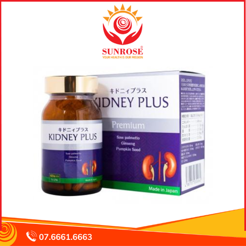  Viên bổ thận Kidney Plus Jpanwell hỗ trợ bổ thận, duy trì đường tiết niệu khỏe mạnh (60 viên) 