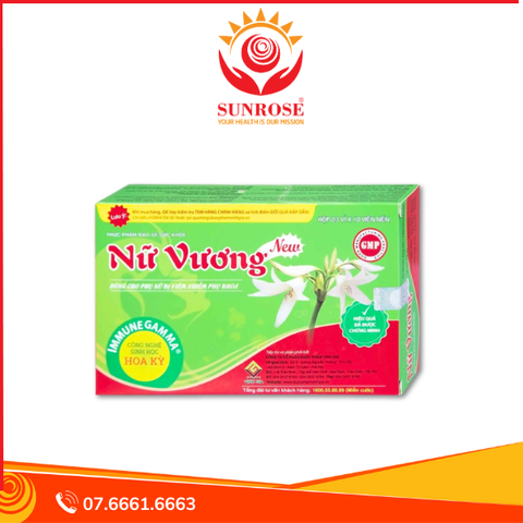  Viên nén Nữ Vương Vinh Gia hỗ trợ làm giảm nguy cơ viêm âm đạo, cổ tử cung (3 vỉ x 10 viên) 
