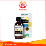  Thực phẩm bảo vệ sức khỏe Brauer Kids Manuka Honey Chesty Cough (100ml) 