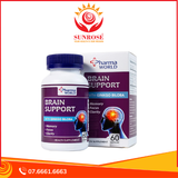  Viên uống Brain Support Pharma World hỗ trợ sức khỏe cho não (60 viên) 