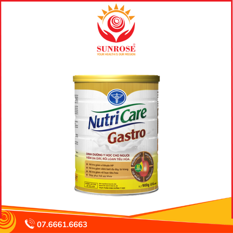  Sữa Nutricare Gastro Lon 900g 