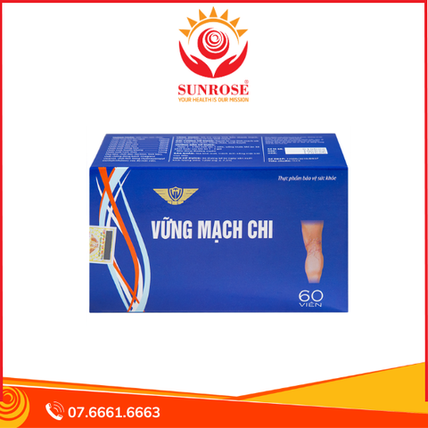  Viên uống Vững Mạch Chi Kingphar hỗ trợ tăng tính bền thành mạch, giảm nguy cơ suy tĩnh mạch (6 vỉ x 10 viên) 