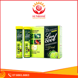  Viên sủi Thanh Nhiệt Livecool Nam Dược hương chanh giải độc, mát gan, tăng cường sức đề kháng (16 viên) 