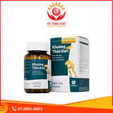  Khương Thảo Đan Gold giúp giảm triệu chứng thoái hóa khớp hộp 30 viên 