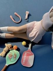 Set Váy Pickleball Nữ UNIQ Cool Peel - Áo Tay Dài Xỏ Ngón & Chân Váy