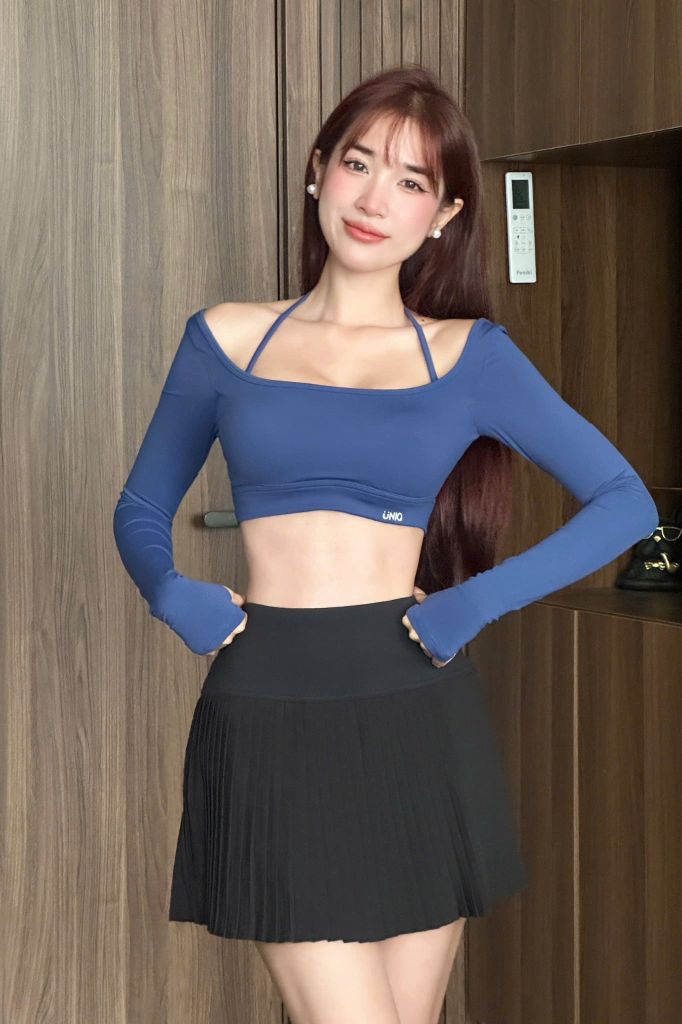 Chân Váy Pickleball Nữ UNIQ Xếp Ly Dáng Chữ A Tôn Dáng