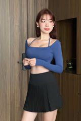 Chân Váy Pickleball Nữ UNIQ Xếp Ly Dáng Chữ A Tôn Dáng