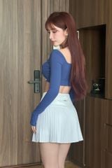 Chân Váy Pickleball Nữ UNIQ Xếp Ly Dáng Chữ A Tôn Dáng