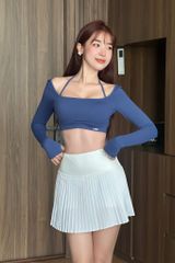 Chân Váy Pickleball Nữ UNIQ Xếp Ly Dáng Chữ A Tôn Dáng